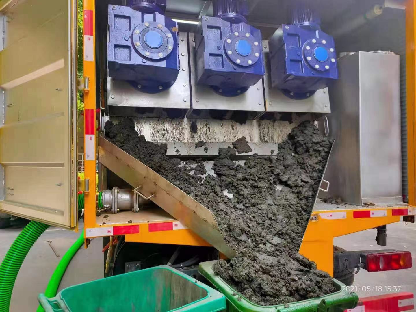 滴道化粪池清掏城市维护站-泥浆净化干湿分离处理